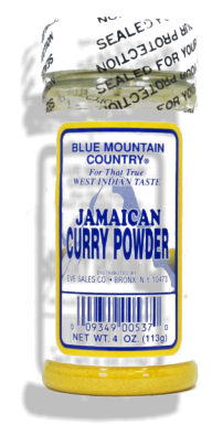 Blue Mountain Country Mild Jamaican Curry Powder (4 oz)
