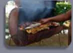 Jamaican Jerk Seasoning, Jamaican bbq, Blue Mountain Jerk Seasoning on Grilled Chicken